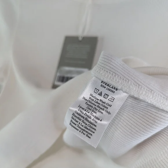 Everlane White Short Sleeve Tee - Picture 10 of 12